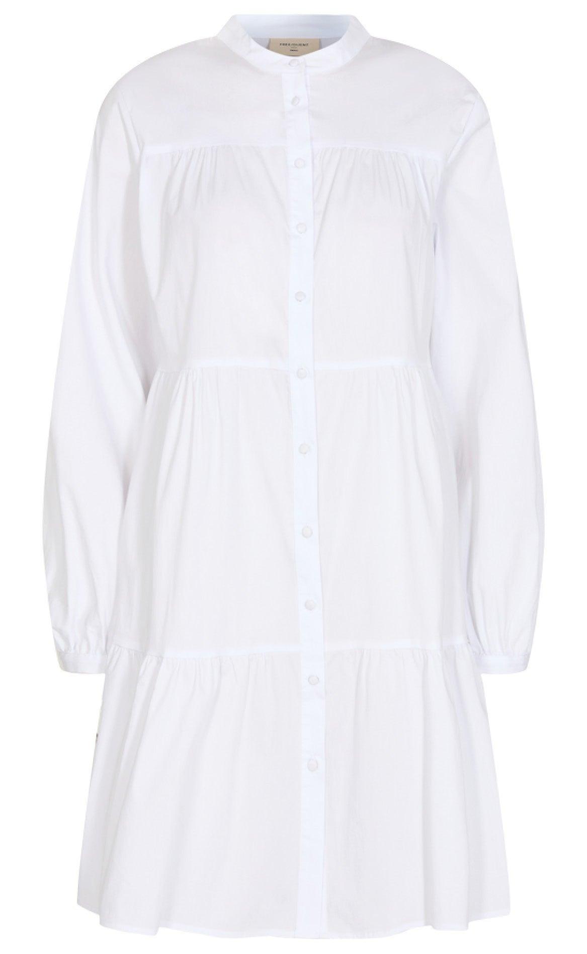 Freequent Kjole Emmeline Brilliant White