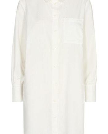Freequent Skjorte Flynn Long Off White