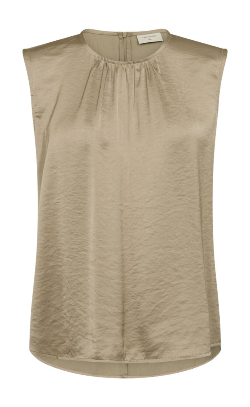 Freequent Top Dove Silver Mink