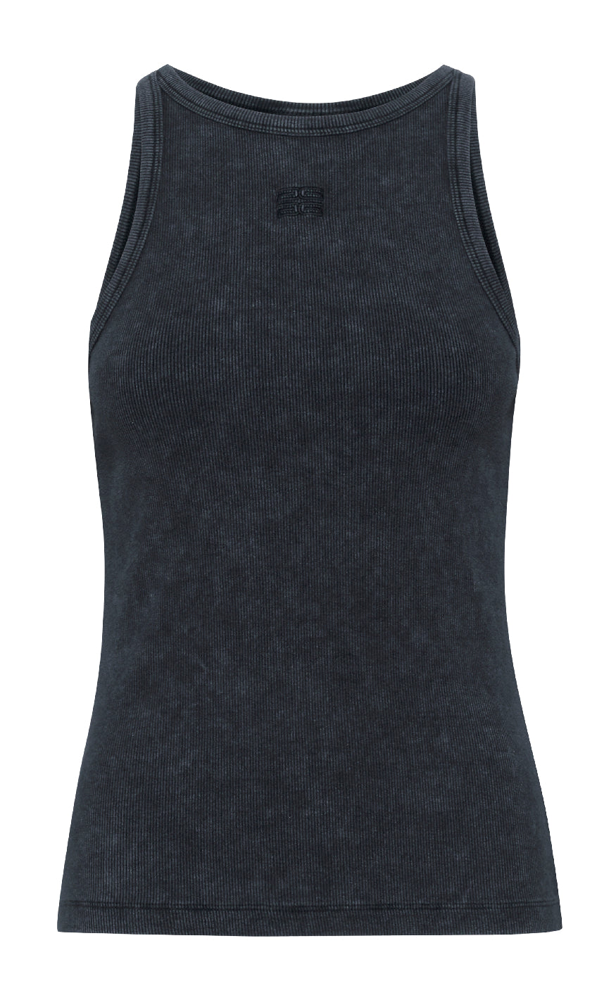Gestuz Top Drew Washed Logo Grey Washed
