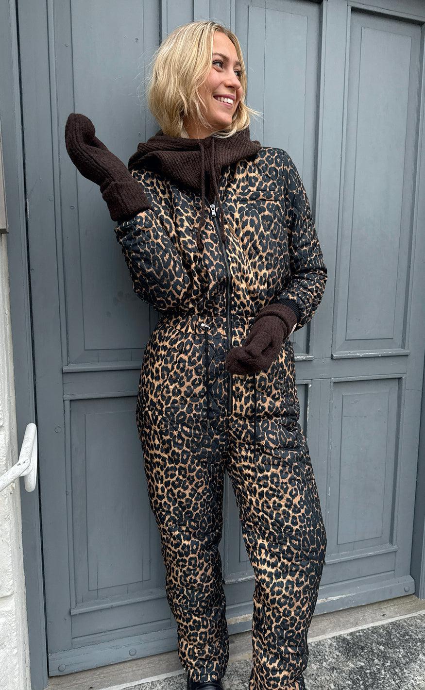 Global Funk Flyverdragt Termodragt Isolde- Leopard Mist