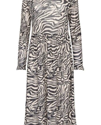 Gossia Kjole Maj Black Zebra