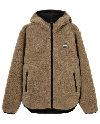 H2o Jakke Langli Hooded Pile Oak