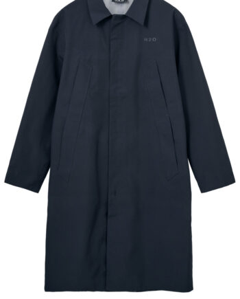 H2o Regnjakke Bornholm Long Navy