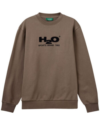 H2o Sweatshirt Logo Dusty Oak Navy
