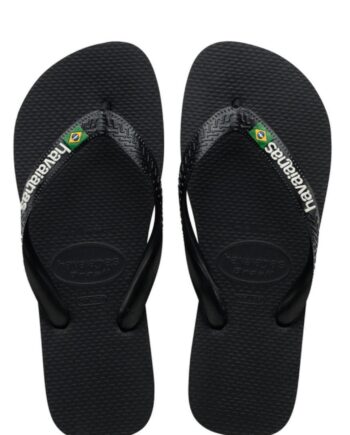 Havaianas Klipklapper   Sandal Brasil Logo Black