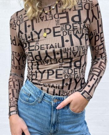 Hype The Detail Bluse Mesh 81