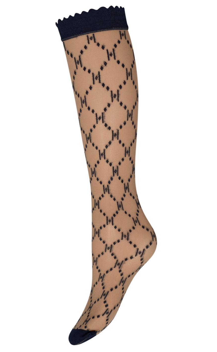Hype The Detail Strømper Knee High Logo Navy