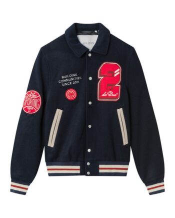 Les Deux Varsity Wool Jacket
