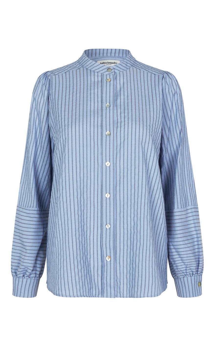 Lollys Laundry Bluse Lina Ls Blue