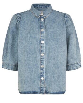 Lollys Laundry Skjorte Bono Washed Denim