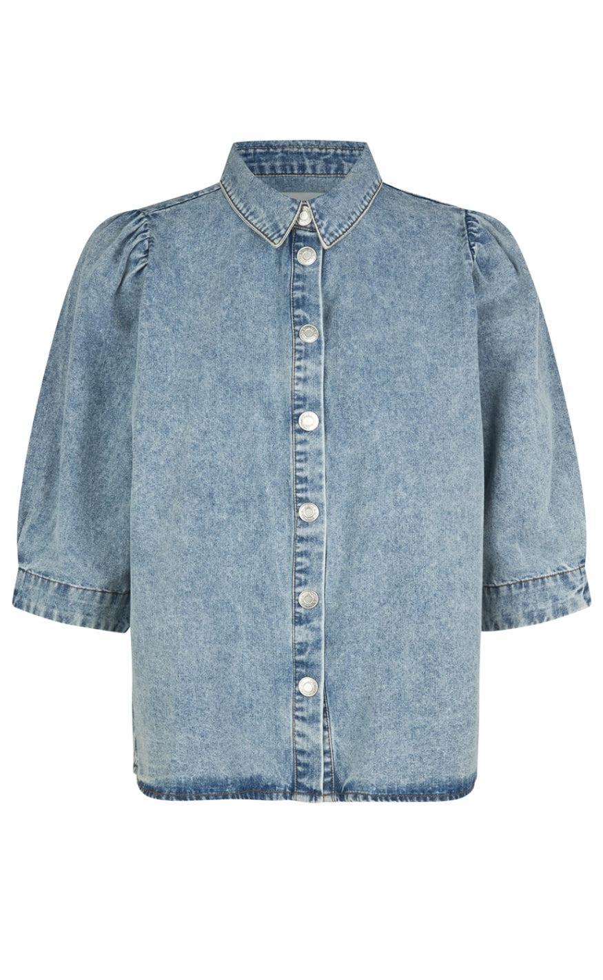 Lollys Laundry Skjorte Bono Washed Denim