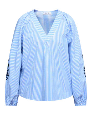 Love   Divine Bluse Love1529   Blue Stripe