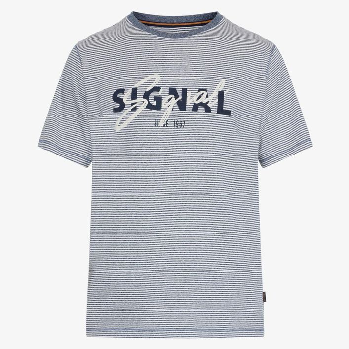 Lukesi Print Stripe Tee