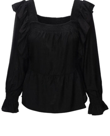 Luxzuz Bluse Rufsana Black