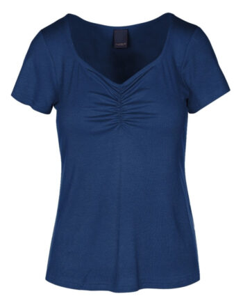Luxzuz  -shirt Klaudine Navy Blue