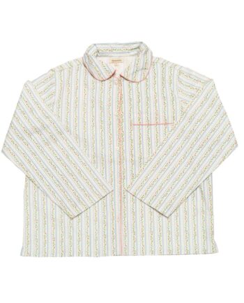 Maanesten Skjorte Moe Summer Stripe Blue