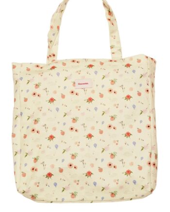 Maanesten Totebag Canvas Roses And Shells
