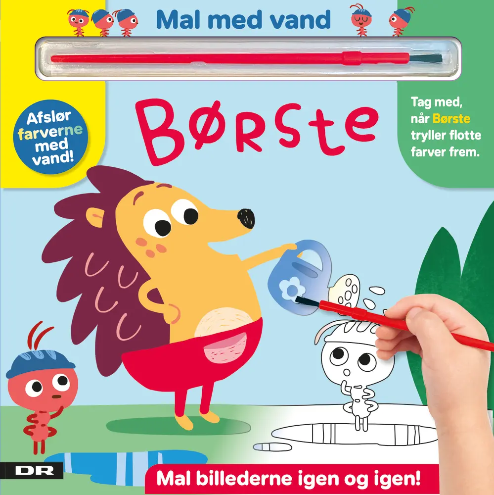 Mal Med Vand Minisjang Mal Med Vand Børste