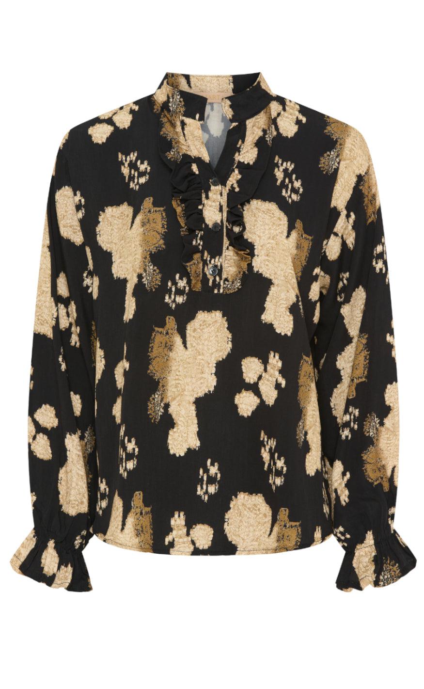 Marta Du Chateau Bluse Aya Black 3320