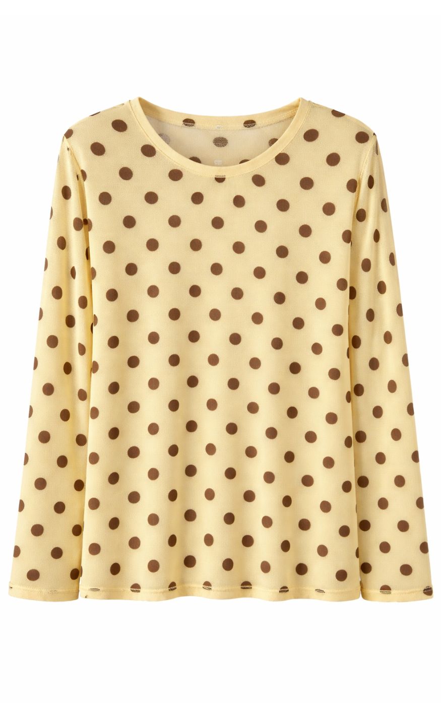 Marta Du Chateau Bluse Elissa Giallo1259tpu