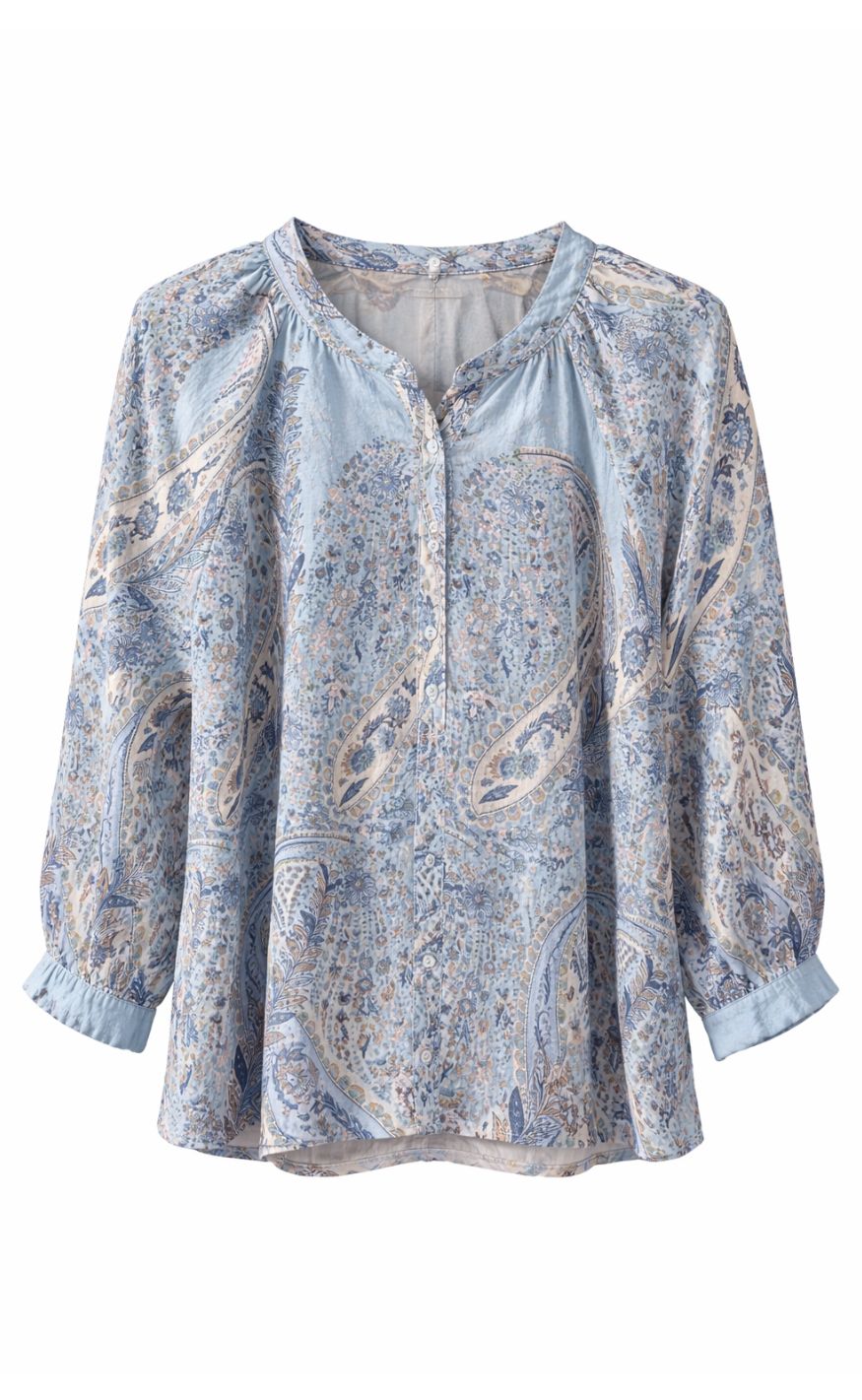 Marta Du Chateau Bluse Jayla Celestegj6812m2n