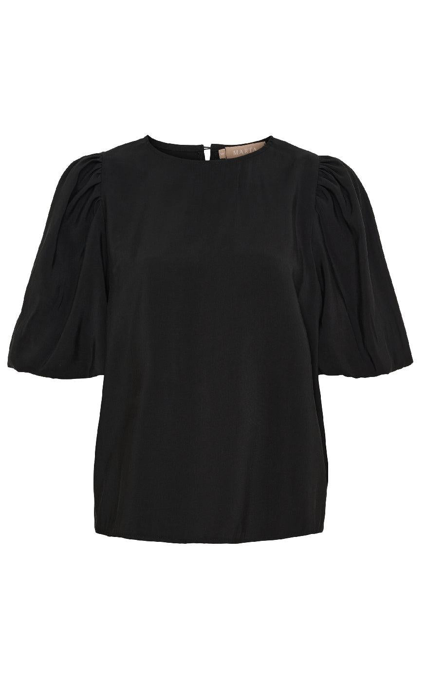 Marta Du Chateau Bluse Loriane Black