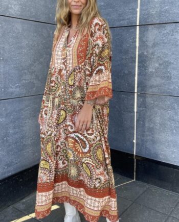 Marta Du Chateau Kjole 2270a Coccio Print
