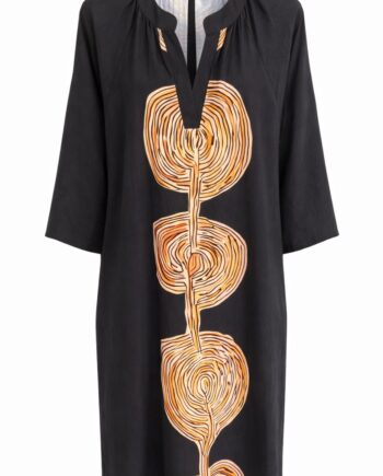 Marta Du Chateau Kjole Brisa Black Beige