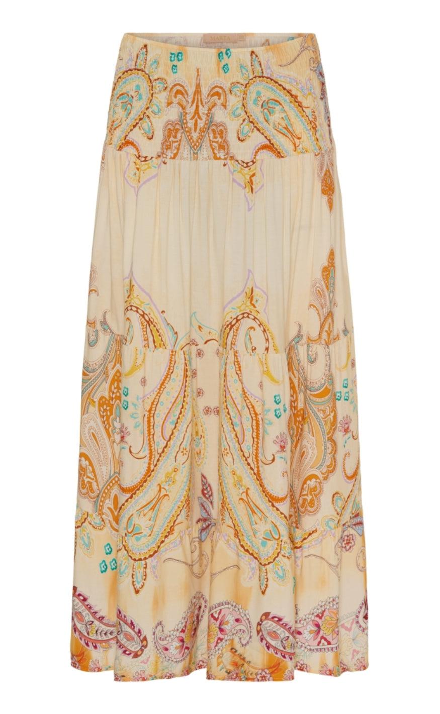 Marta Du Chateau Nederdel 5201 5849 1274 Beige Print