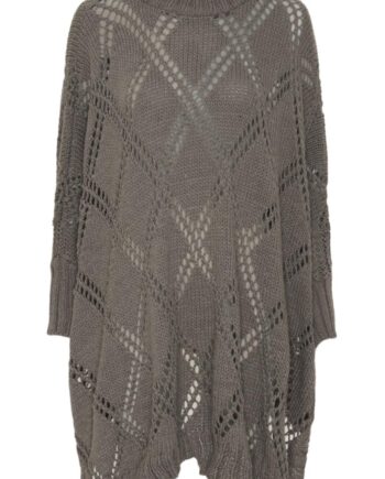 Marta Du Chateau Poncho 3999 Marrone