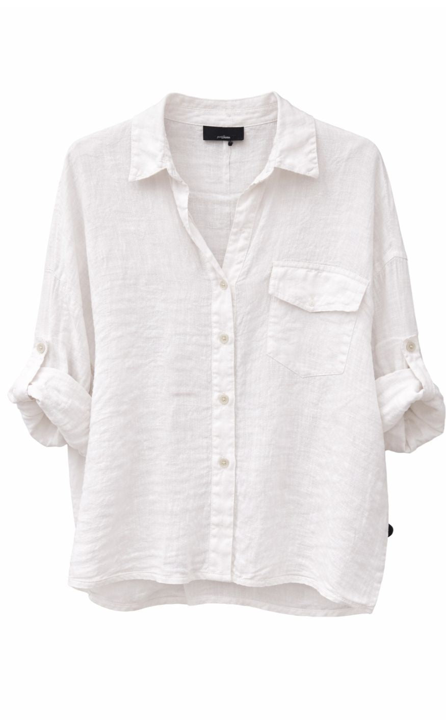 Marta Du Chateau Skjorte Daira Optical White