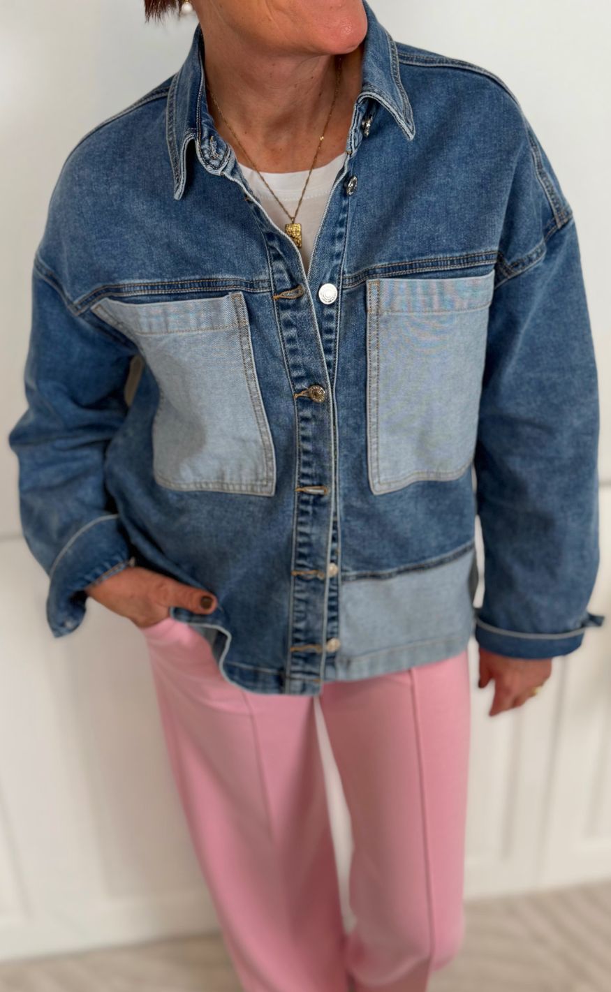 Marta Du Chateau Skjorte Milja Blue Denim