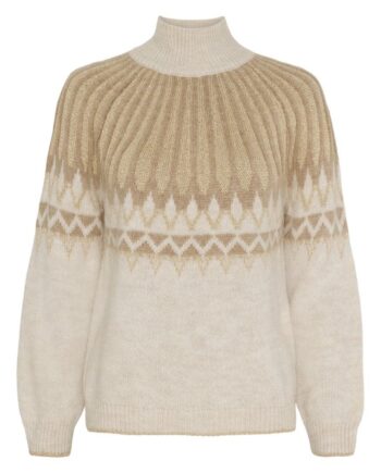 Marta Du Chateau Striktrøje Gaelle Beige