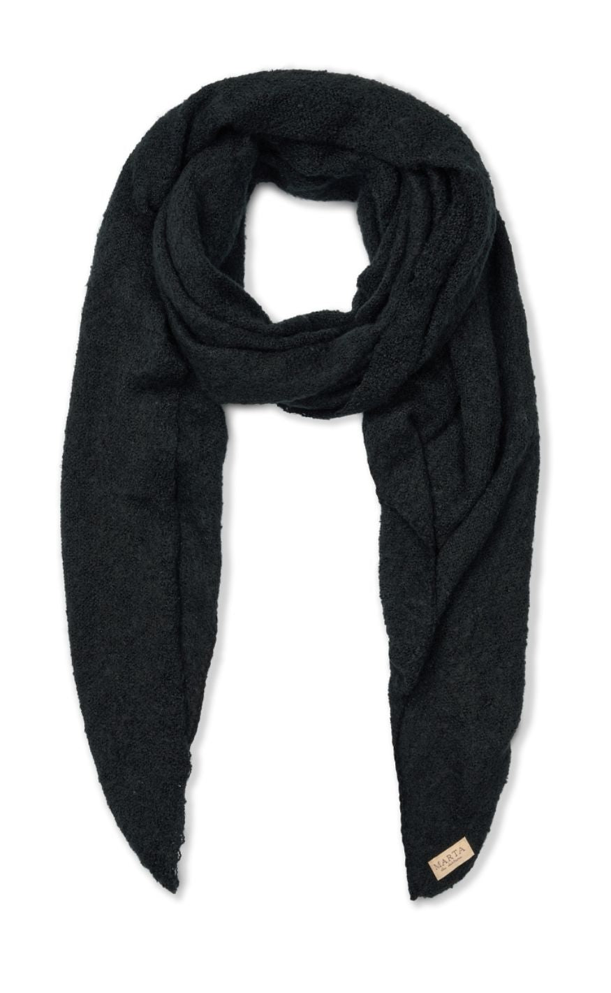 Marta Du Chateau Tørklæde Scarf Black