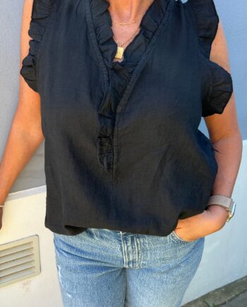 Marta Du Chateau Top Elke Black