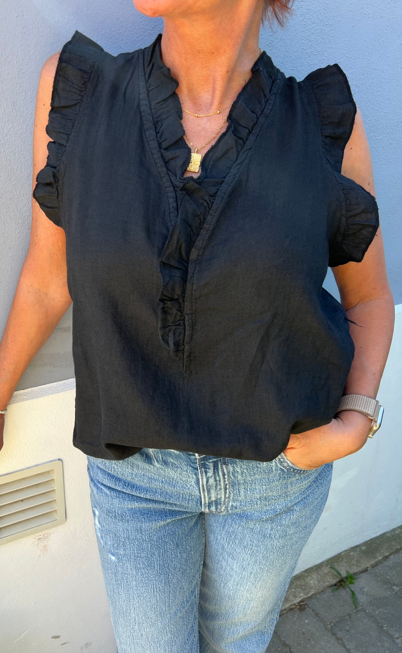 Marta Du Chateau Top Elke Black