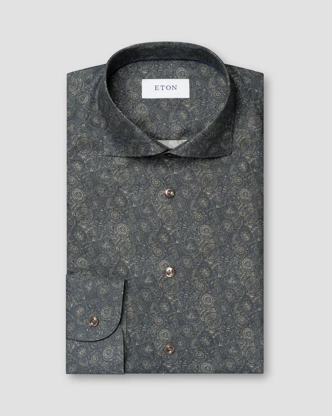 Motif Signature Twill Shirt