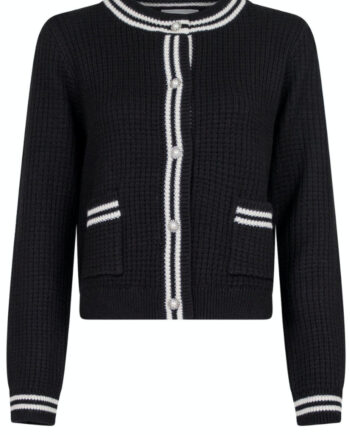 Neo Noir Cardigan Tilda Black