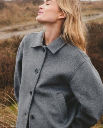 Neo Noir Jakke Hamra Grey Melange