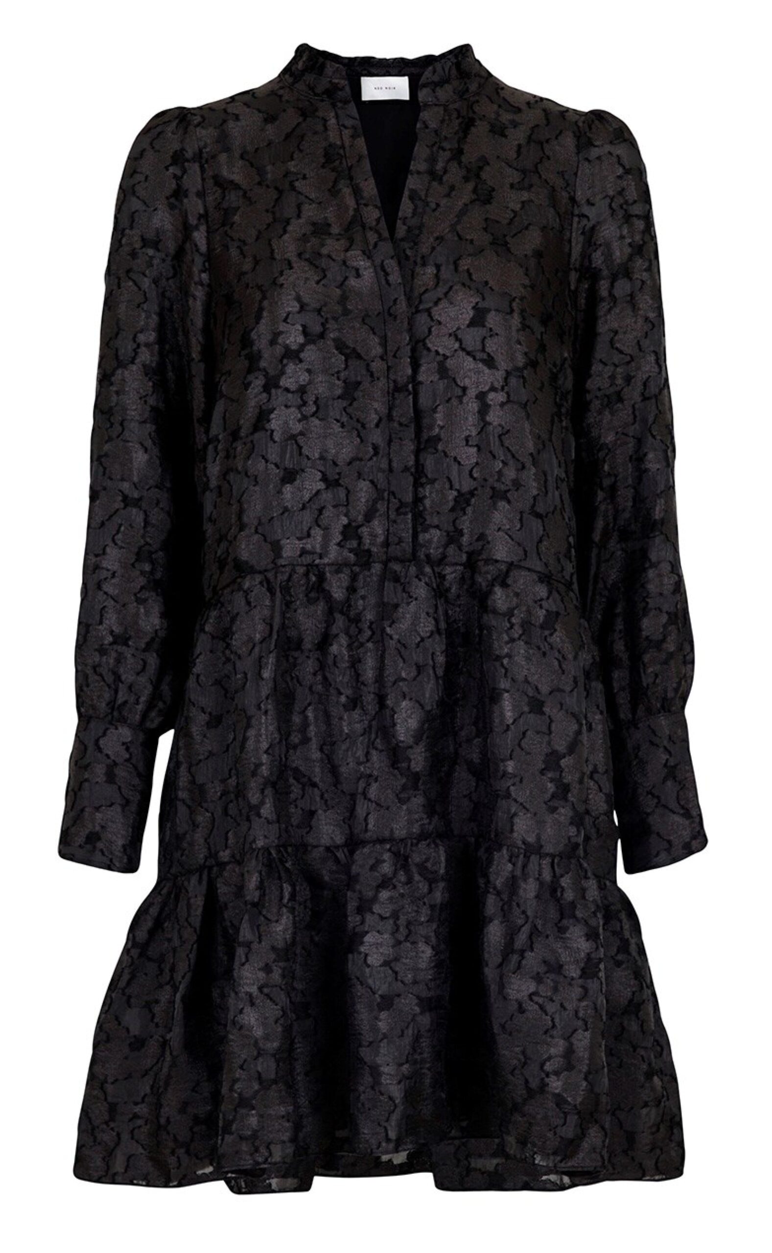 Neo Noir Kjole Frei Big Flower Black