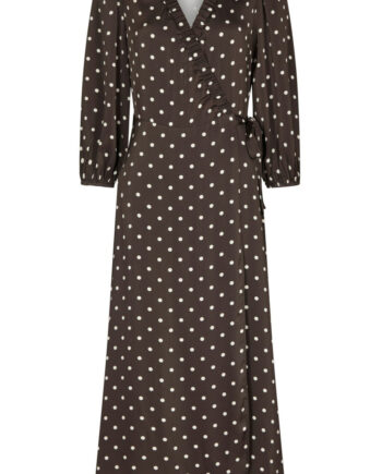 Neo Noir Kjole Malinga Dark Brown