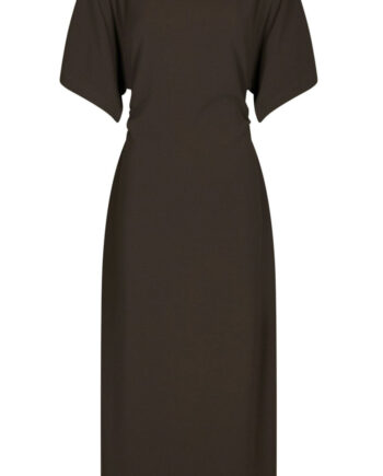 Neo Noir Kjole Miloine Dark Brown
