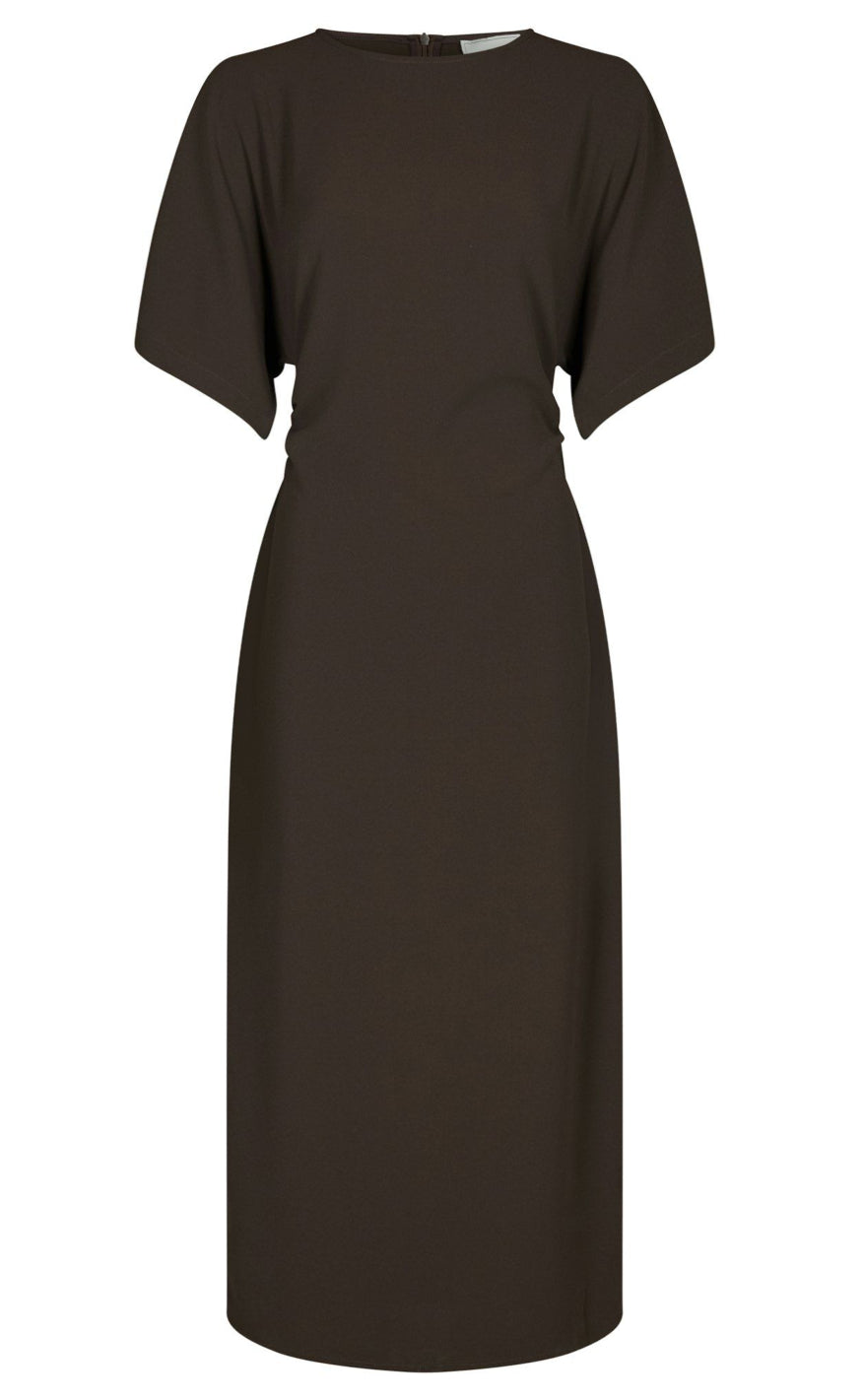 Neo Noir Kjole Miloine Dark Brown