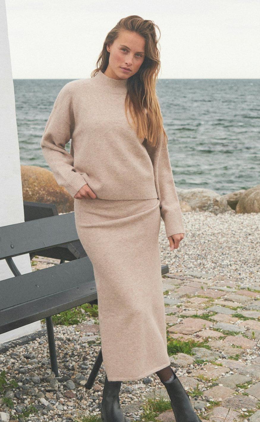 Neo Noir Nederdel Ashanti Sand Melange