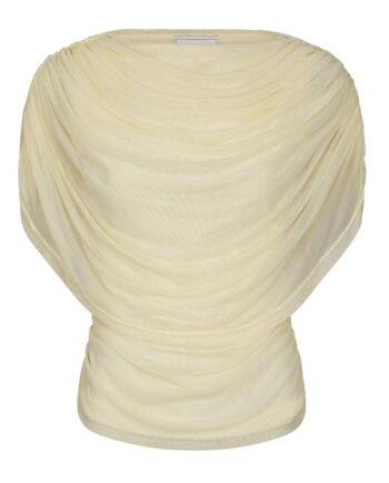 Neo Noir Top Cottuna Drapy Light Yellow