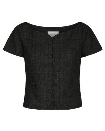 Neo Noir Top Tango Boucle Black