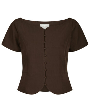 Neo Noir Top Tango Dark Brown