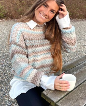 Noella Sweater Gio Beige Mix