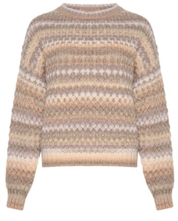 Noella Sweater Gio  Sand Mix Lurex